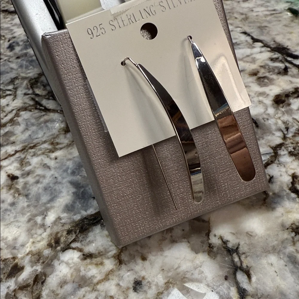 Chic Sterling Silver Earrings - Picture 5 of 7